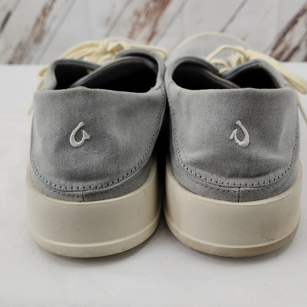 Olukai Tradewind Sneakers Slip‎ Ons in Cooler Gray